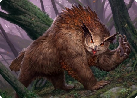 Owlbear Art Card [Dungeons & Dragons: Adventures in the Forgotten Realms Art Series] | Jack's On Queen