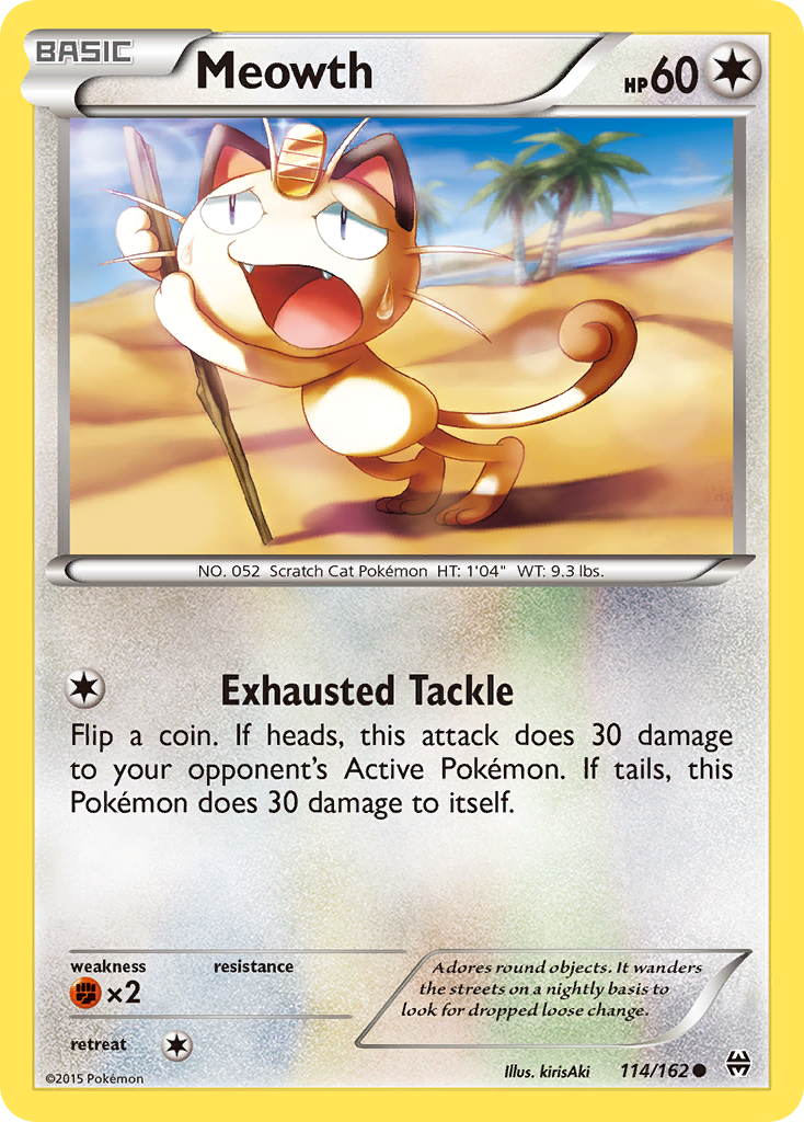 Meowth (114/162) [XY: BREAKthrough] | Jack's On Queen