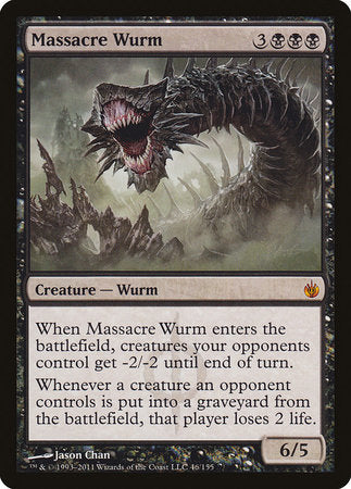 Massacre Wurm [Mirrodin Besieged] | Jack's On Queen