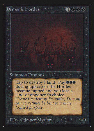 Demonic Hordes (CE) [Collectors’ Edition] | Jack's On Queen