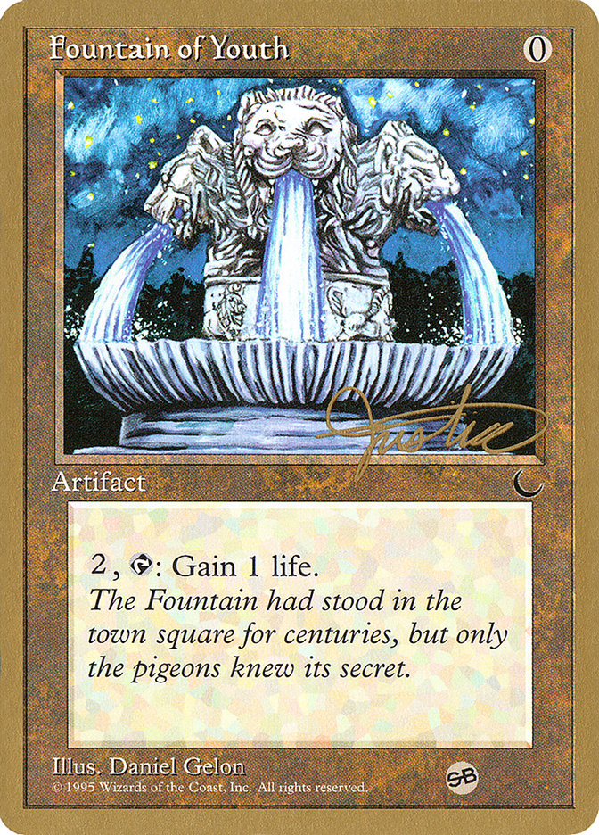 Fountain of Youth (Mark Justice) (SB) [Pro Tour Collector Set] | Jack's On Queen