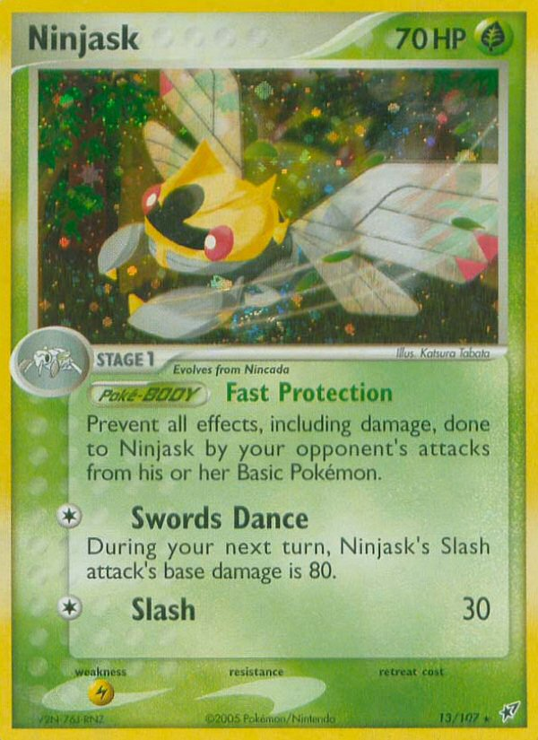 Ninjask (13/107) [EX: Deoxys] | Jack's On Queen