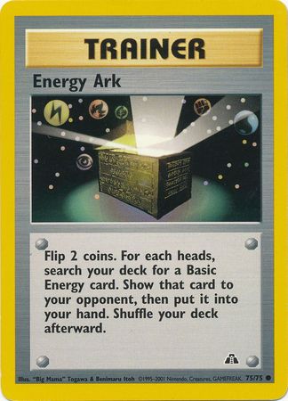 Energy Ark (75/75) [Neo Discovery Unlimited] | Jack's On Queen
