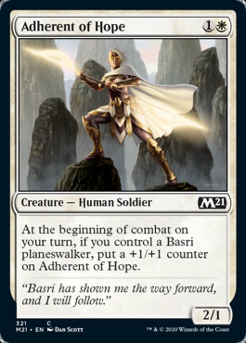 Adherent of Hope [Core Set 2021] | Jack's On Queen