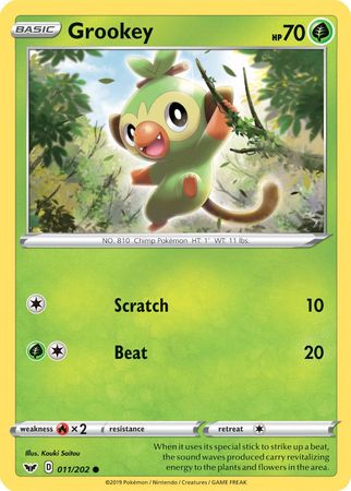 Grookey (011/202) (Premium Collection) [Sword & Shield: Base Set] | Jack's On Queen