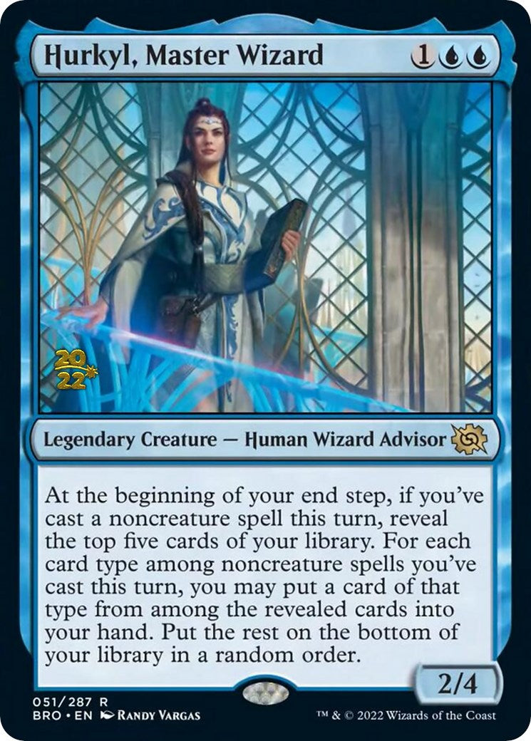 Hurkyl, Master Wizard [The Brothers' War: Prerelease Promos] | Jack's On Queen