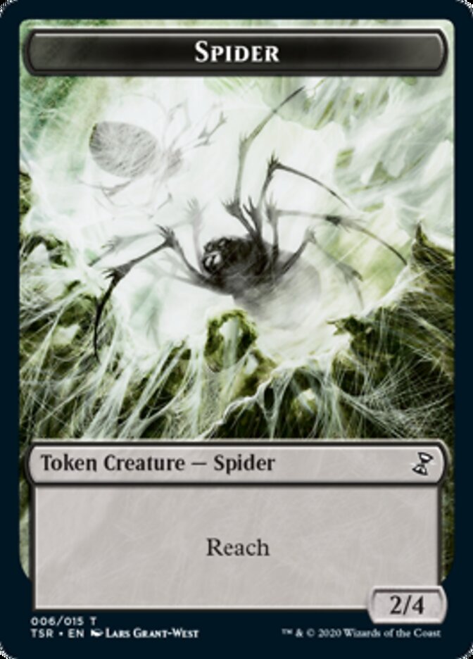 Spider Token [Time Spiral Remastered Tokens] | Jack's On Queen