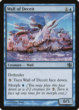 Wall of Deceit [Duel Decks: Jace vs. Chandra] | Jack's On Queen