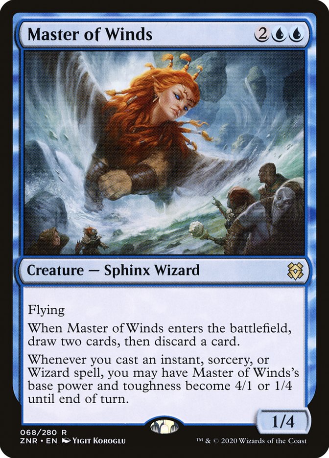 Master of Winds [Zendikar Rising] | Jack's On Queen