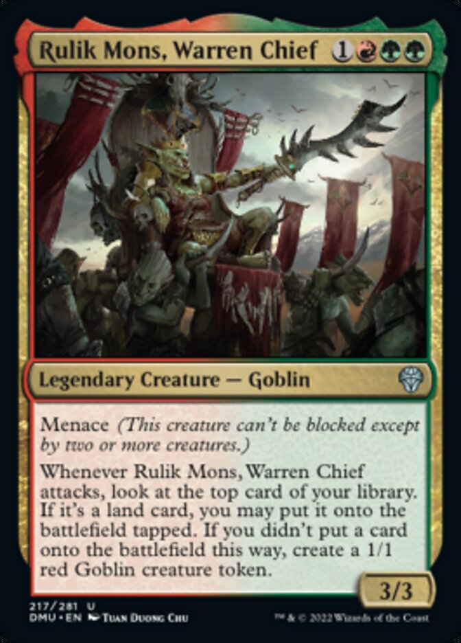 Rulik Mons, Warren Chief [Dominaria United] | Jack's On Queen