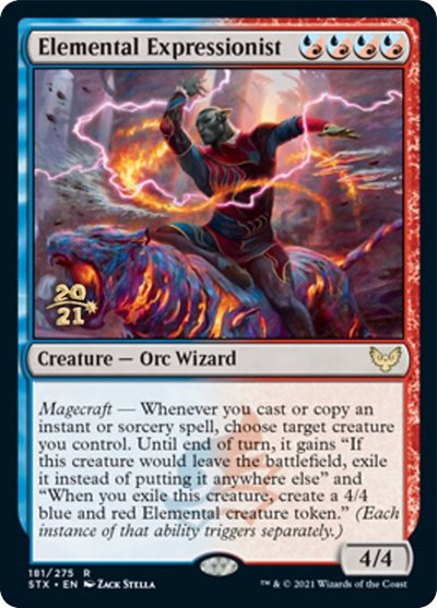 Elemental Expressionist [Strixhaven: School of Mages Prerelease Promos] | Jack's On Queen