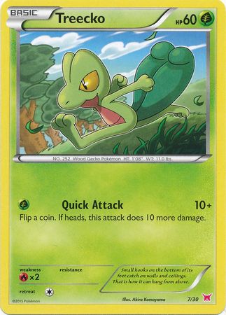 Treecko (7/30) [XY: Trainer Kit 2 - Latias] | Jack's On Queen