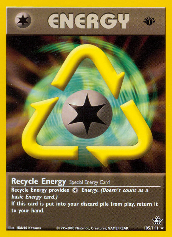 Recycle Energy (105/111) [Neo Genesis 1st Edition] | Jack's On Queen