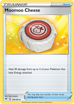 Moomoo Cheese (156/185) [Sword & Shield: Vivid Voltage] | Jack's On Queen