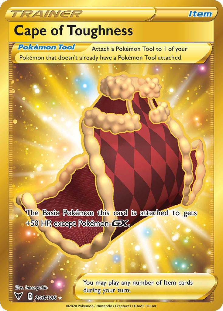 Cape of Toughness (200/185) [Sword & Shield: Vivid Voltage] | Jack's On Queen