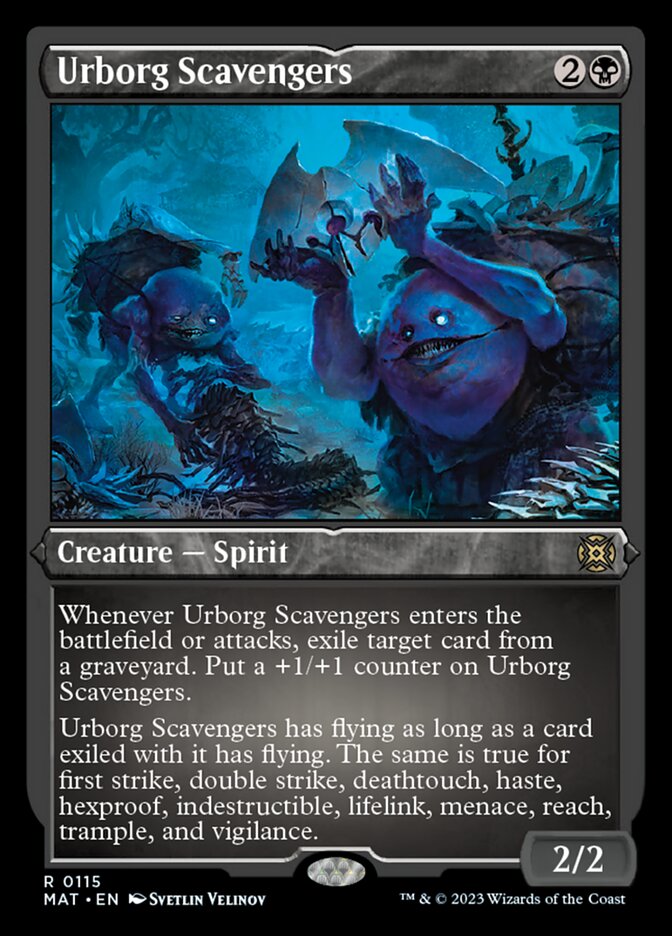 Urborg Scavengers (Foil Etched) [March of the Machine: The Aftermath] | Jack's On Queen