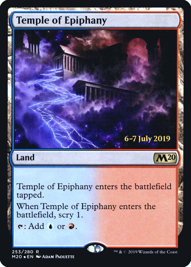 Temple of Epiphany  [Core Set 2020 Prerelease Promos] | Jack's On Queen