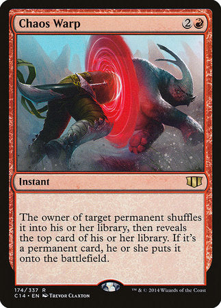 Chaos Warp [Commander 2014] | Jack's On Queen