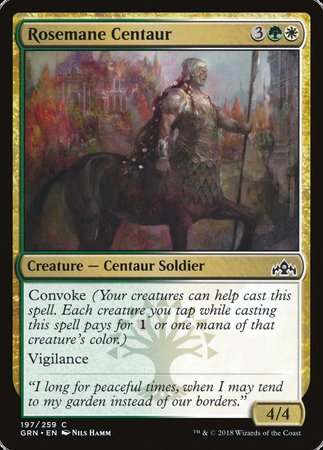 Rosemane Centaur [Guilds of Ravnica] | Jack's On Queen