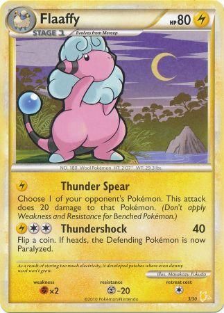 Flaaffy (3/30) [HeartGold & SoulSilver: Trainer Kit - Raichu] | Jack's On Queen
