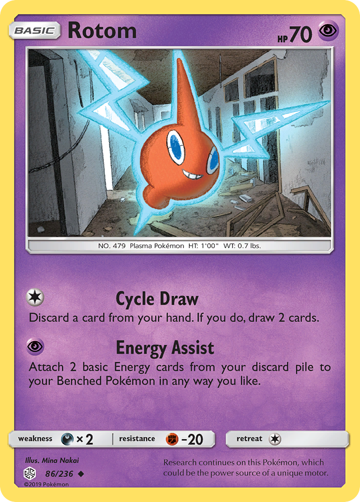 Rotom (86/236) [Sun & Moon: Cosmic Eclipse] | Jack's On Queen