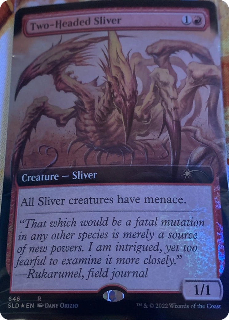 Two-Headed Sliver (Extended Art) [Secret Lair Drop Promos] | Jack's On Queen