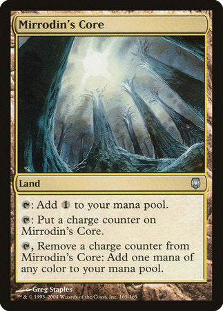 Mirrodin's Core [Darksteel] | Jack's On Queen