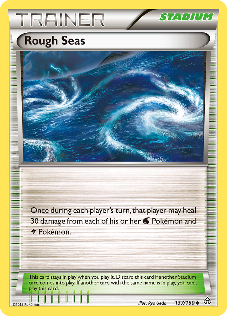 Rough Seas (137/160) [XY: Primal Clash] | Jack's On Queen