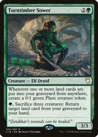 Turntimber Sower [Commander 2018] | Jack's On Queen