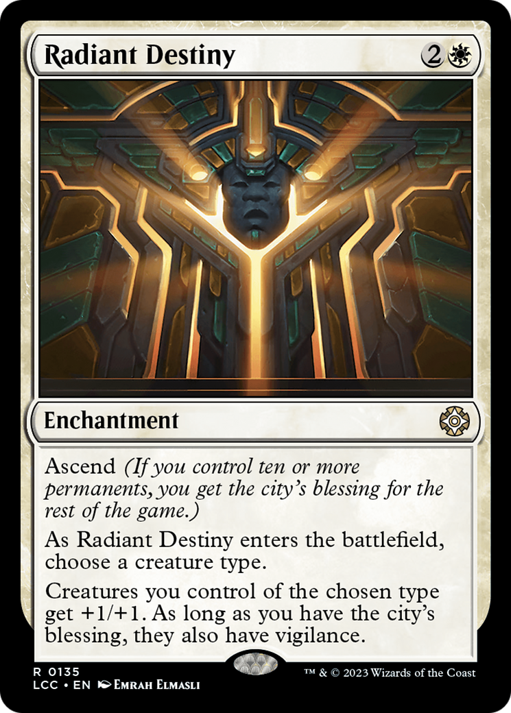 Radiant Destiny [The Lost Caverns of Ixalan Commander] | Jack's On Queen