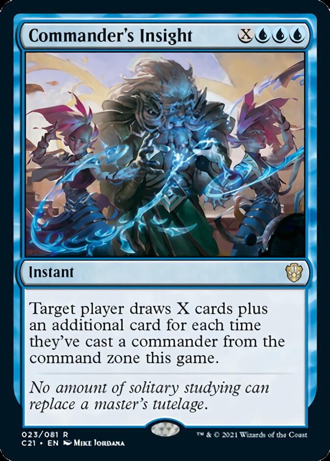 Commander's Insight [Commander 2021] | Jack's On Queen