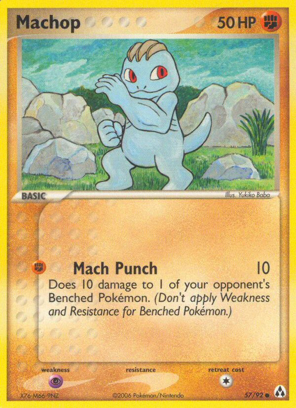 Machop (57/92) [EX: Legend Maker] | Jack's On Queen