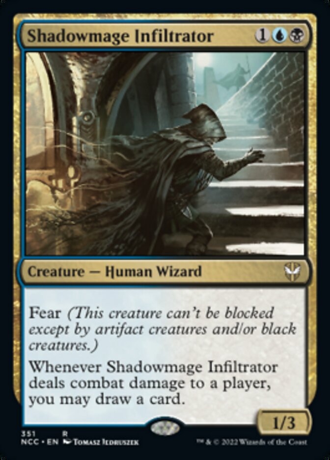 Shadowmage Infiltrator [Streets of New Capenna Commander] | Jack's On Queen