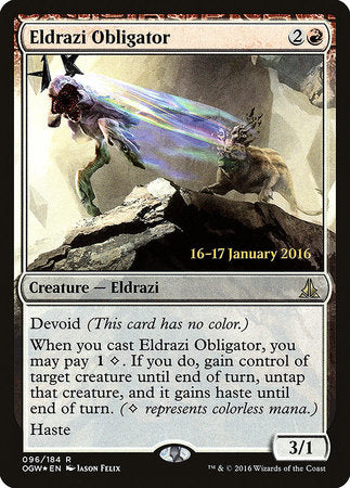 Eldrazi Obligator [Oath of the Gatewatch Promos] | Jack's On Queen