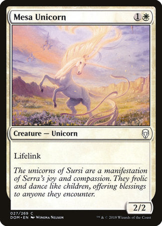 Mesa Unicorn [Dominaria] | Jack's On Queen