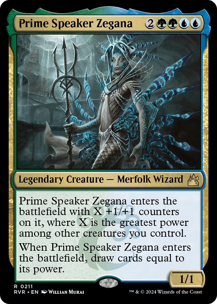 Prime Speaker Zegana [Ravnica Remastered] | Jack's On Queen