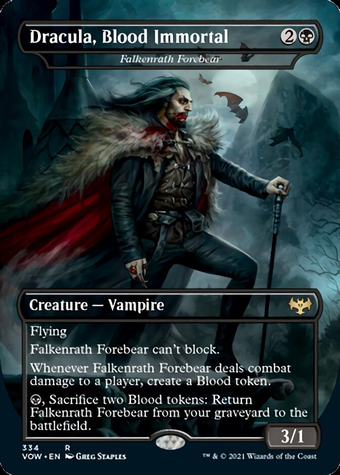 Falkenrath Forebear - Dracula, Blood Immortal [Innistrad: Crimson Vow] | Jack's On Queen