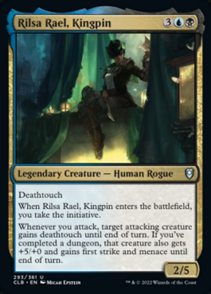 Rilsa Rael, Kingpin [Commander Legends: Battle for Baldur's Gate] | Jack's On Queen