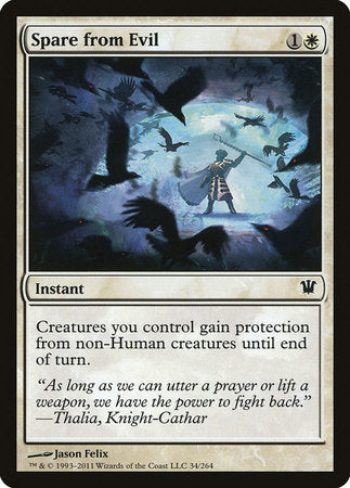 Spare from Evil [Innistrad] | Jack's On Queen
