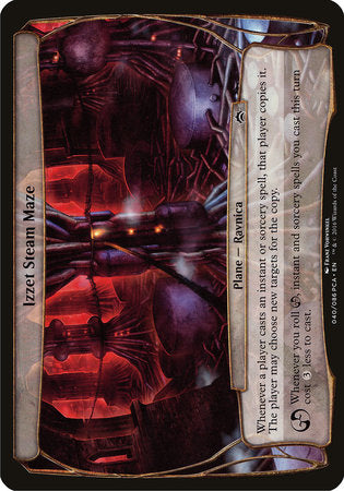 Izzet Steam Maze (Planechase Anthology) [Planechase Anthology Planes] | Jack's On Queen