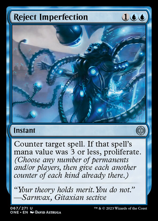 Reject Imperfection [Phyrexia: All Will Be One] | Jack's On Queen