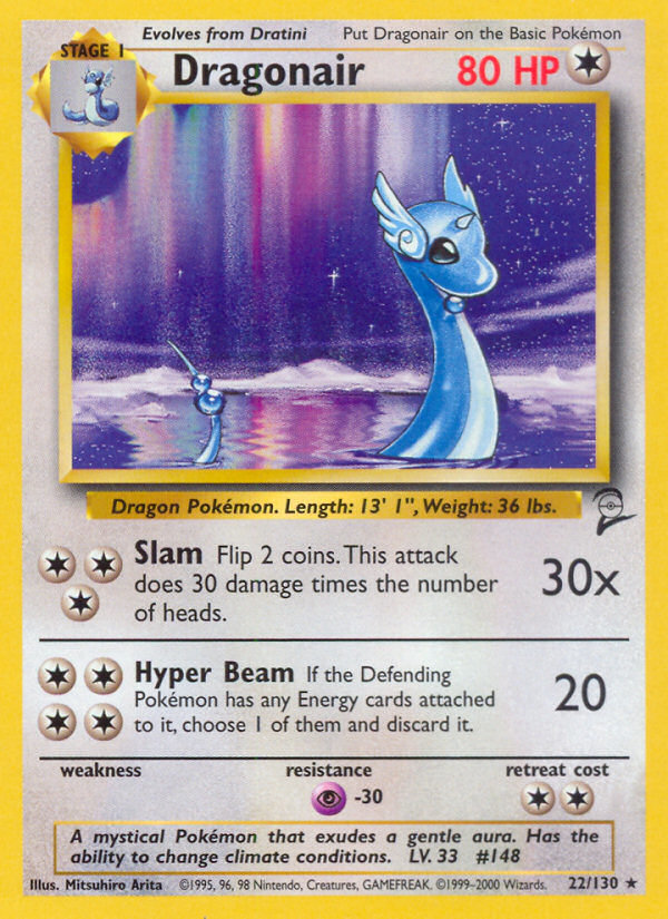 Dragonair (22/130) [Base Set 2] | Jack's On Queen