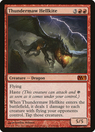 Thundermaw Hellkite [Magic 2013] | Jack's On Queen