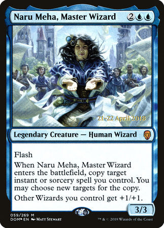 Naru Meha, Master Wizard [Dominaria Promos] | Jack's On Queen