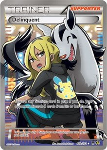 Delinquent (98b/122) (Full Art) (Alternate Art Promo) [XY: BREAKpoint] | Jack's On Queen