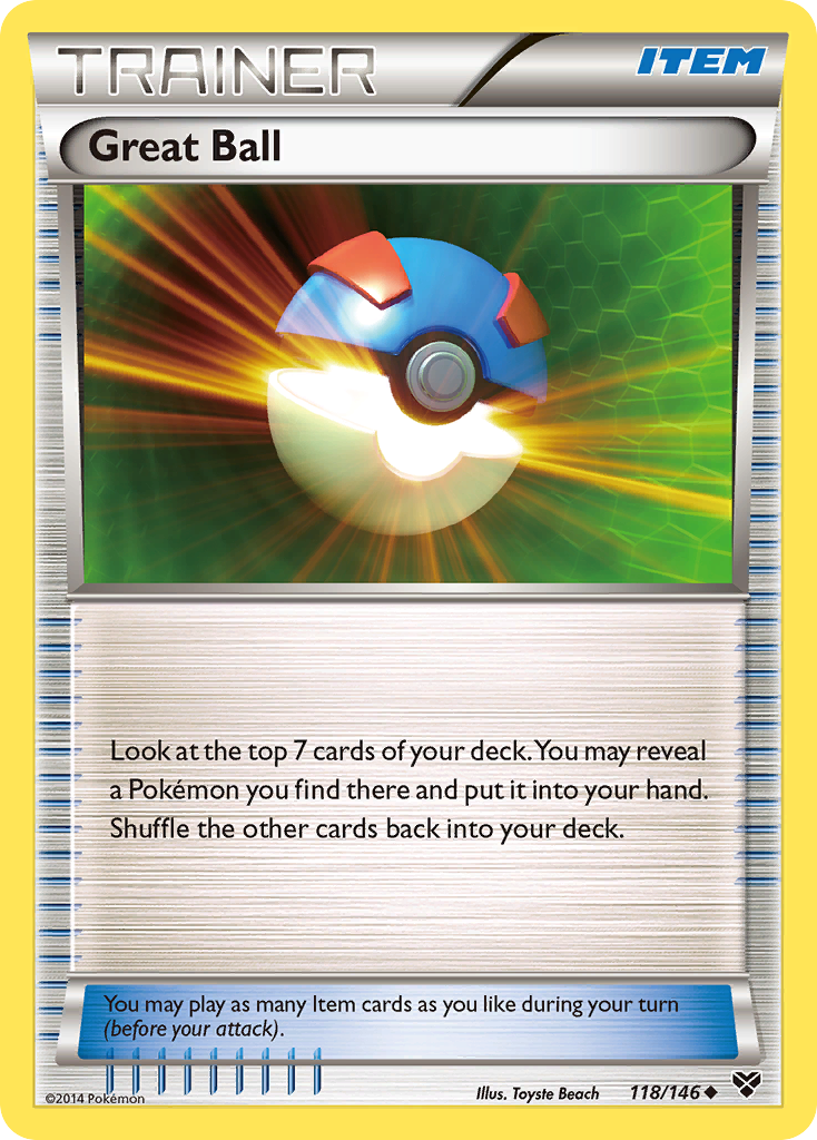 Great Ball (118/146) [XY: Base Set] | Jack's On Queen