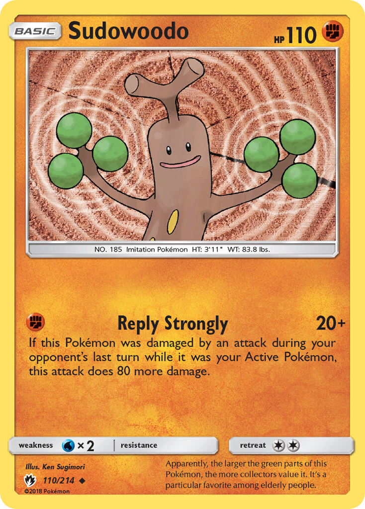 Sudowoodo (110/214) [Sun & Moon: Lost Thunder] | Jack's On Queen