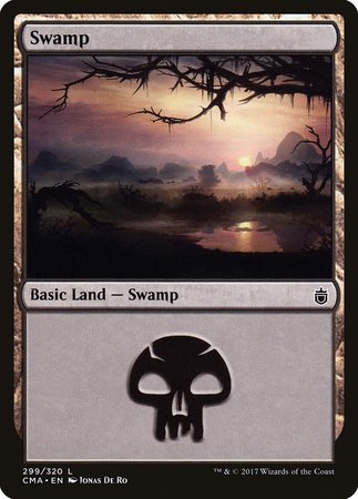 Swamp (299) [Commander Anthology] | Jack's On Queen