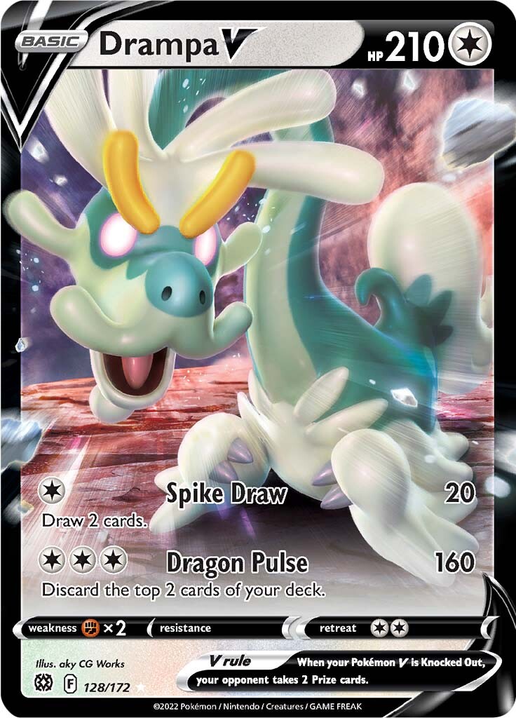 Drampa V (128/172) [Sword & Shield: Brilliant Stars] | Jack's On Queen