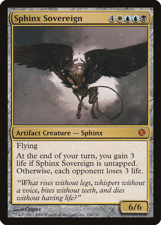 Sphinx Sovereign [Shards of Alara] | Jack's On Queen